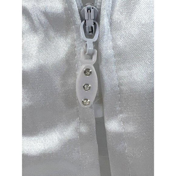 K Woman Collection 2-Piece Zipper Jacket and Tank Top Size 20W White - Picture 5 of 14